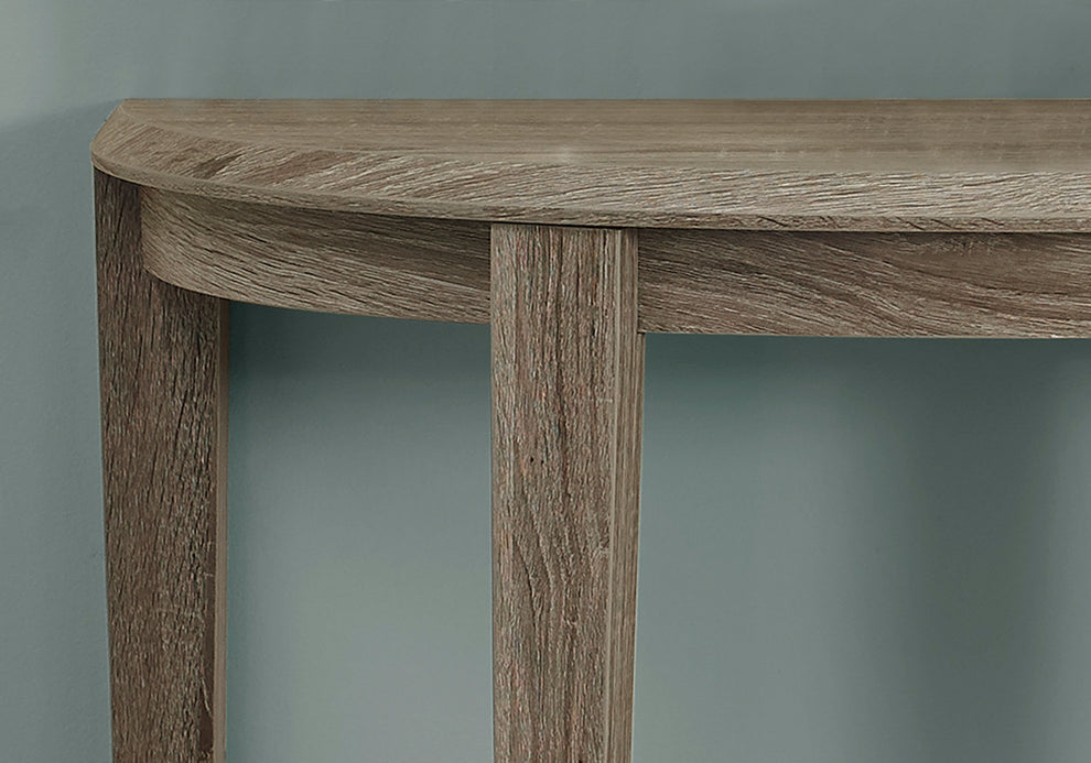 33" Deep Taupe End Table With Shelf By Homeroots | End Tables | Modishstore - 3