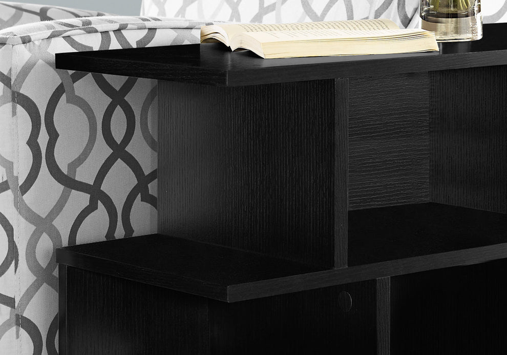Black Particle Board Laminate Accent Table By Homeroots | Accent Tables | Modishstore - 2