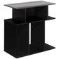 24" Black And Gray End Table With 6 By Homeroots | End Tables | Modishstore - 2