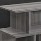 Grey Particle Board Laminate Accent Table By Homeroots | Accent Tables | Modishstore - 2