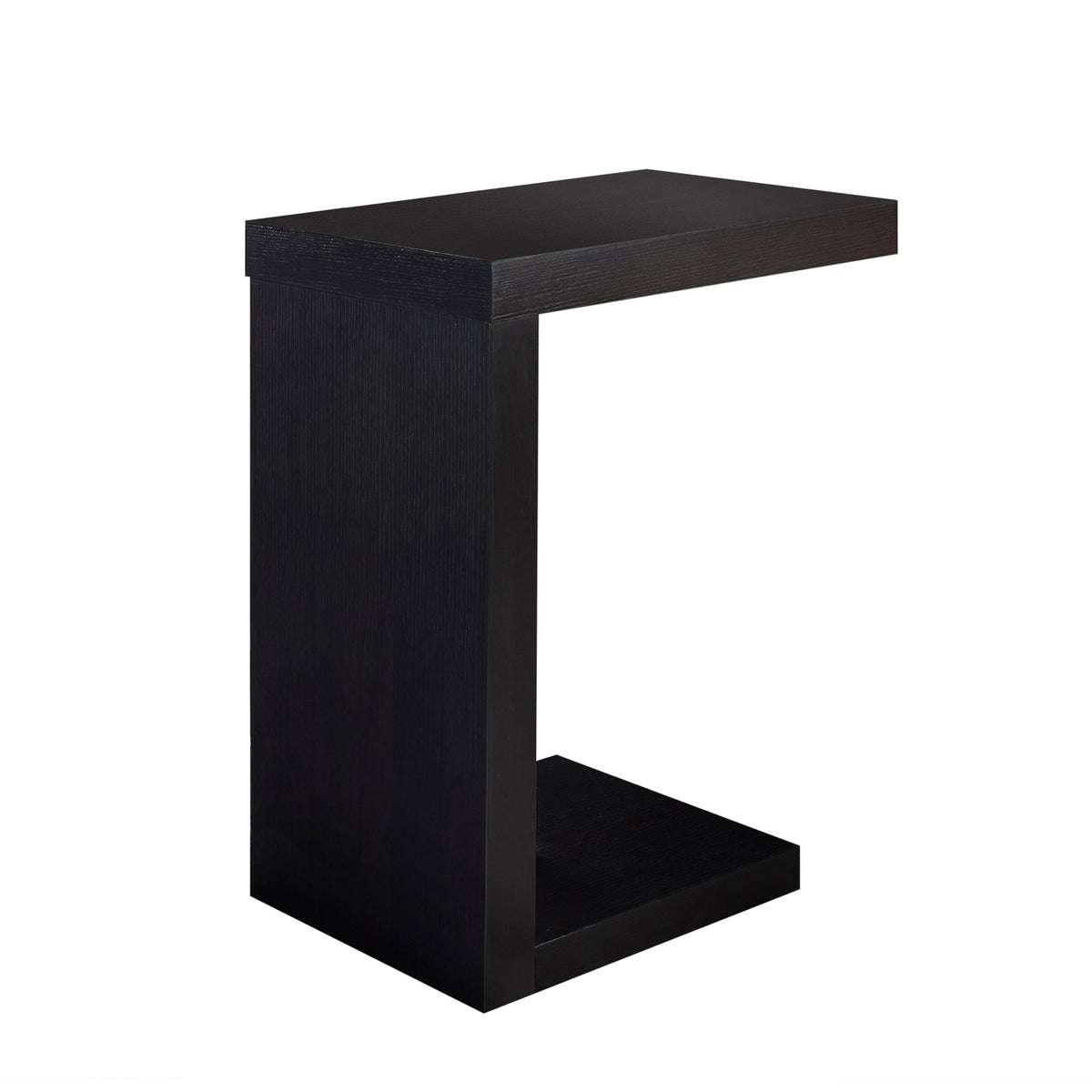 Cappuccino Hollow Core Particle Board Accent Table By Homeroots - 332844 | Accent Tables | Modishstore