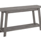 15.75" X 42" X 22.5" Grey Particle Board Laminate TV Stand By Homeroots