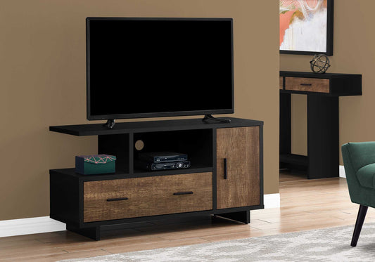 23.75" Particle Board Laminate and MDF TV Stand with Storage By Homeroots | TV Stands | Modishstore