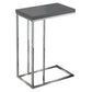 Grey Particle Board Metal Accent Table By Homeroots - 332986 | Accent Tables | Modishstore