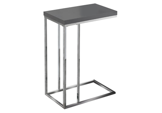 Grey Particle Board Metal Accent Table By Homeroots - 332986 | Accent Tables | Modishstore