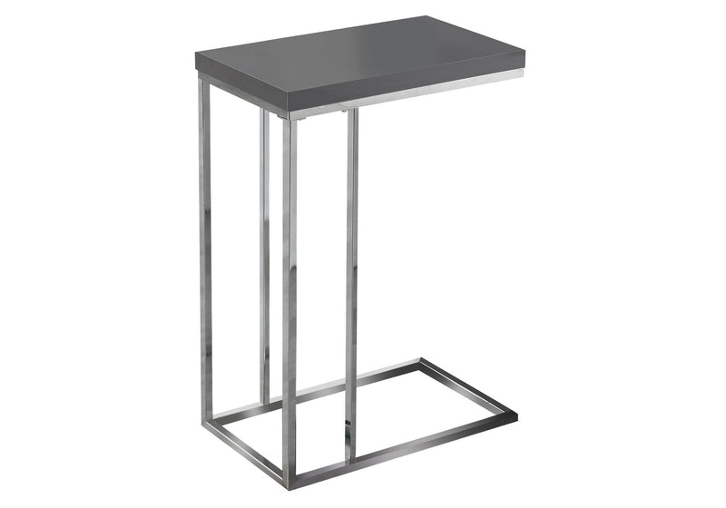 Grey Particle Board Metal Accent Table By Homeroots - 332986 | Accent Tables | Modishstore