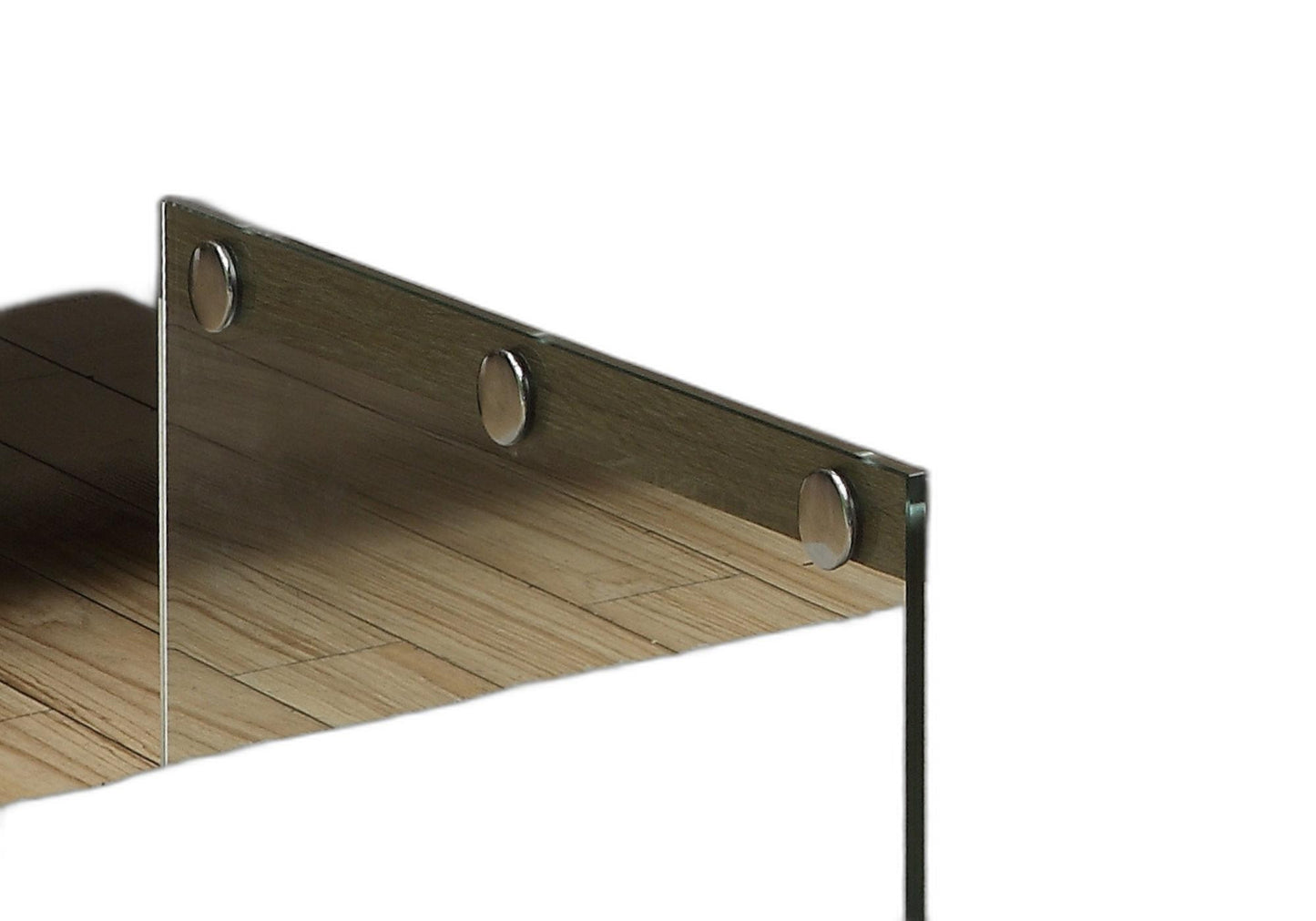 Dark Taupe Tempered Glass Coffee Table By Homeroots | Coffee Tables | Modishstore - 6