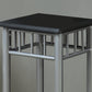 Black Silver Mdf Metal Accent Table By Homeroots | Accent Tables | Modishstore - 2