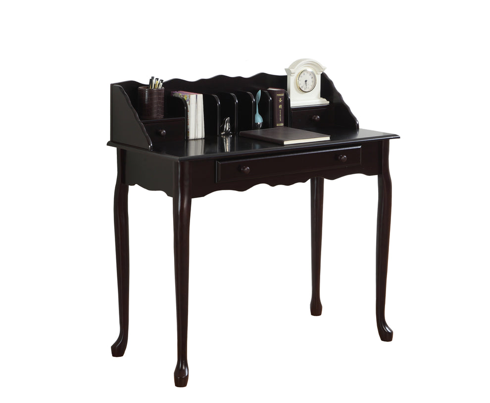Dark Cherry Desk By Homeroots | Desks | Modishstore