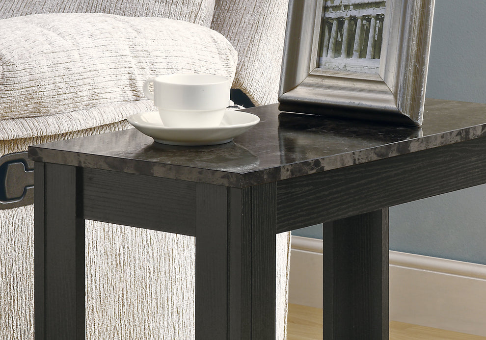 24" Gray And Black Console Table By Homeroots | Console Tables | Modishstore - 3