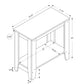 24" Gray Console Table With Storage By Homeroots | Console Tables | Modishstore - 5