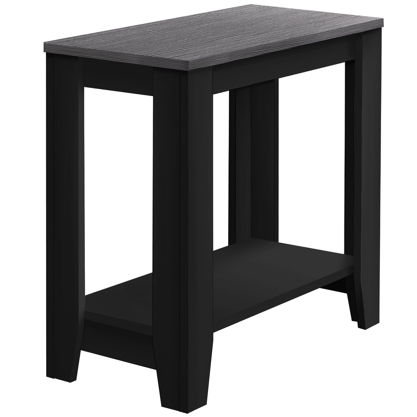 BlackGrey Particle Board Laminate Accent Table By Homeroots | Accent Tables | Modishstore