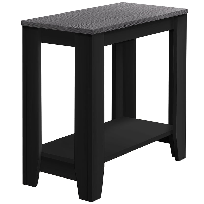 BlackGrey Particle Board Laminate Accent Table By Homeroots | Accent Tables | Modishstore