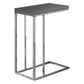 Grey Particle Board Metal Accent Table By Homeroots - 333105 | Accent Tables | Modishstore