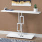 32" Particle Board and Chrome Metal Accent Table By Homeroots | Console Tables | Modishstore