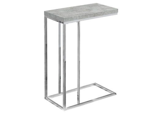 Grey Particle Board Metal Accent Table By Homeroots - 333169 | Accent Tables | Modishstore