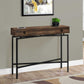 32.5" Particle Board Accent Table with Black Legs By Homeroots | Console Tables | Modishstore