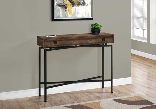 32.5" Particle Board Accent Table with Black Legs By Homeroots | Console Tables | Modishstore