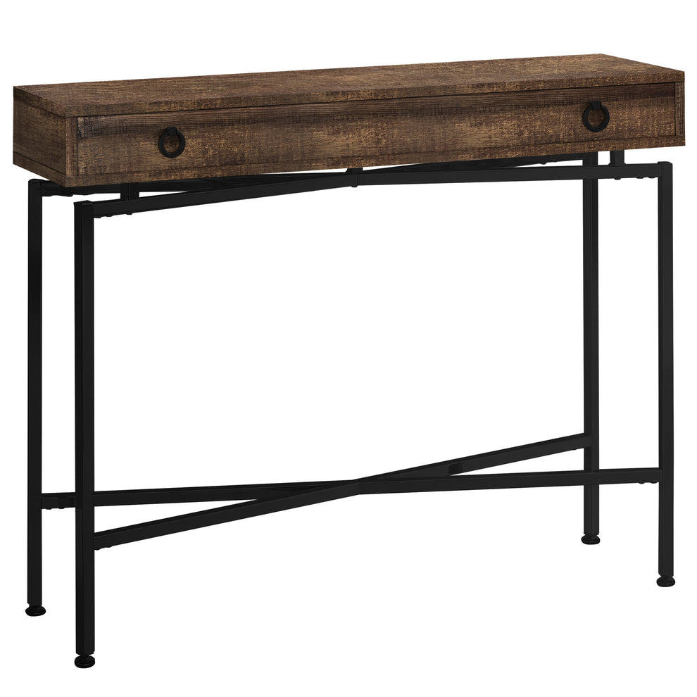 32.5" Particle Board Accent Table with Black Legs By Homeroots | Console Tables | Modishstore - 2