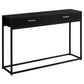 48" Black Frame Console Table By Homeroots | Console Tables | Modishstore