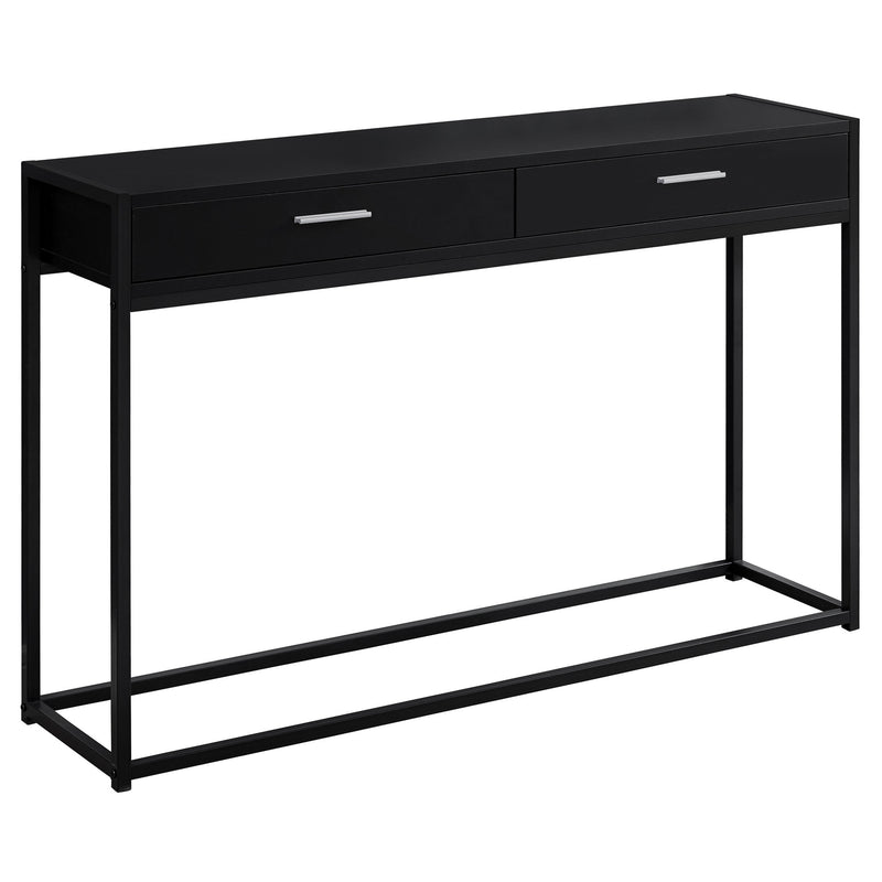 48" Black Frame Console Table By Homeroots | Console Tables | Modishstore