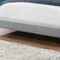 Grey Foam Solid Wood Linen Queen Size Bed By Homeroots - 333308 | Beds | Modishstore - 2