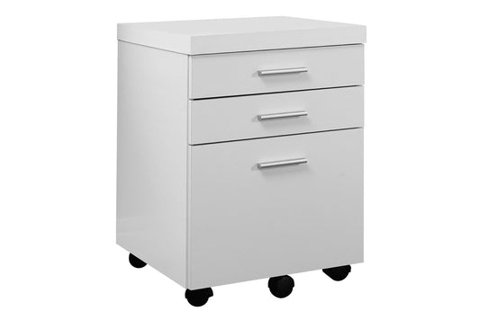 White Black Particle Board Drawers Filing Cabinet By Homeroots | Drawers | Modishstore