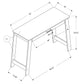Cappuccino Particle Board Storage Drawer Computer Desk By Homeroots | Desks | Modishstore - 3