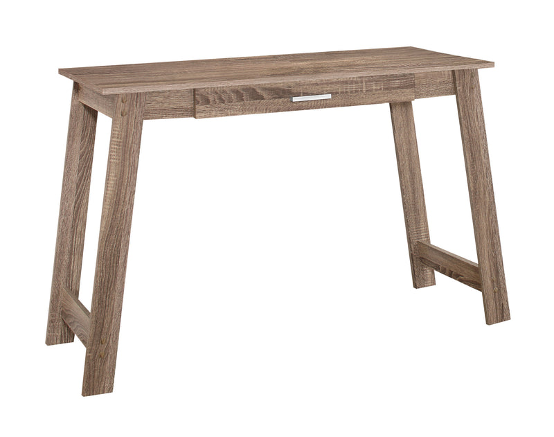 Cappuccino Particle Board Storage Drawer Computer Desk By Homeroots | Desks | Modishstore - 5