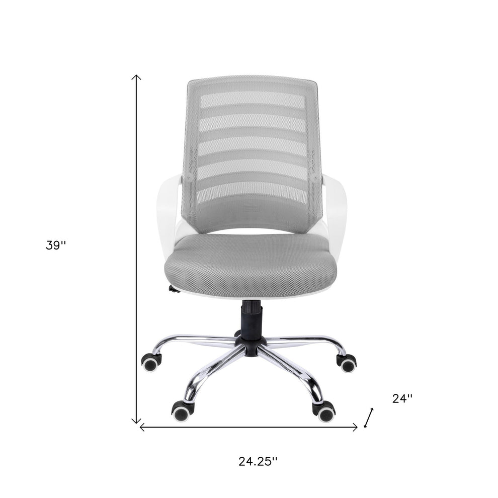 Black Foam Metal Nylon Multi Position Office Chair By Homeroots - 333420 | Office Chairs | Modishstore - 8