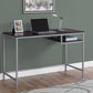 30" White MDF and White Metal Computer Desk By Homeroots | Desks | Modishstore - 6
