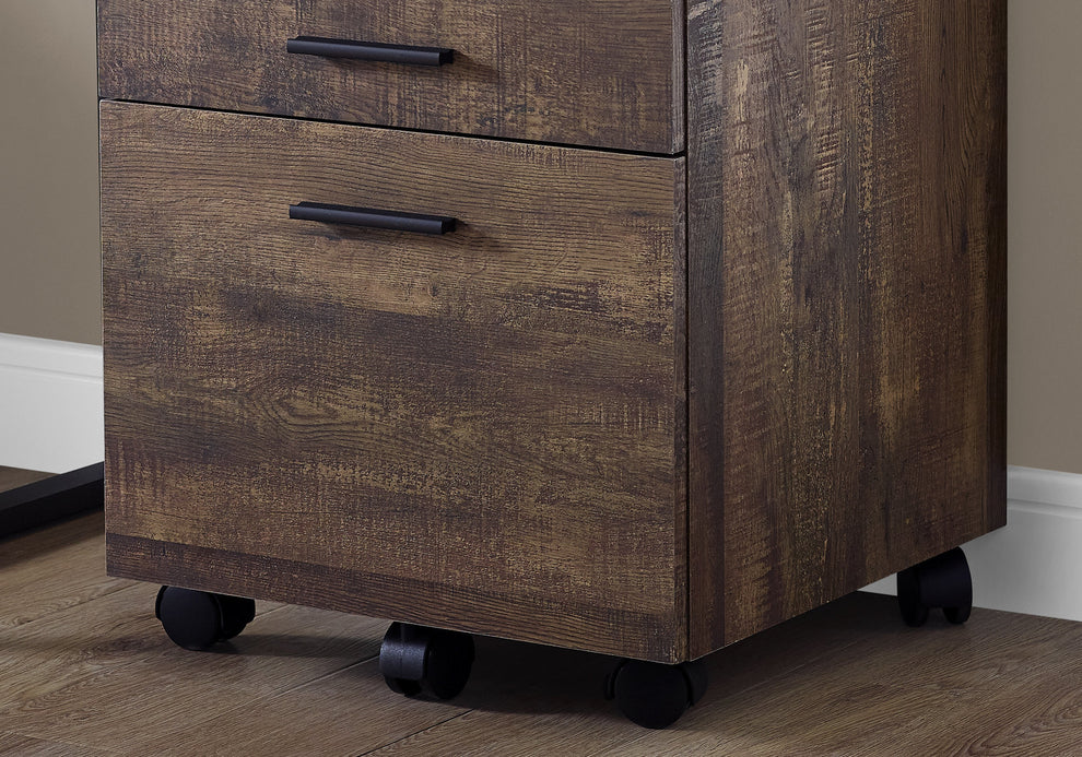 25.25" Particle Board and MDF Filing Cabinet with 3 Drawers By Homeroots | Drawers | Modishstore - 3
