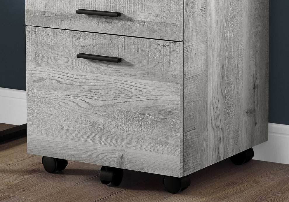 25.25" Particle Board and MDF Filing Cabinet with 3 Drawers By Homeroots | Drawers | Modishstore - 8