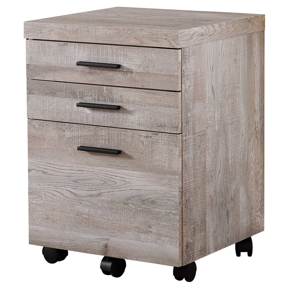 25.25" Particle Board and MDF Filing Cabinet with 3 Drawers By Homeroots | Drawers | Modishstore - 11