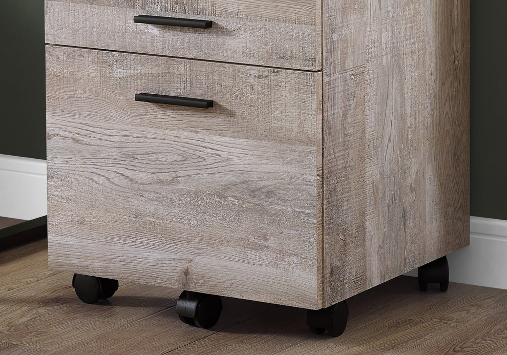 25.25" Particle Board and MDF Filing Cabinet with 3 Drawers By Homeroots | Drawers | Modishstore - 12