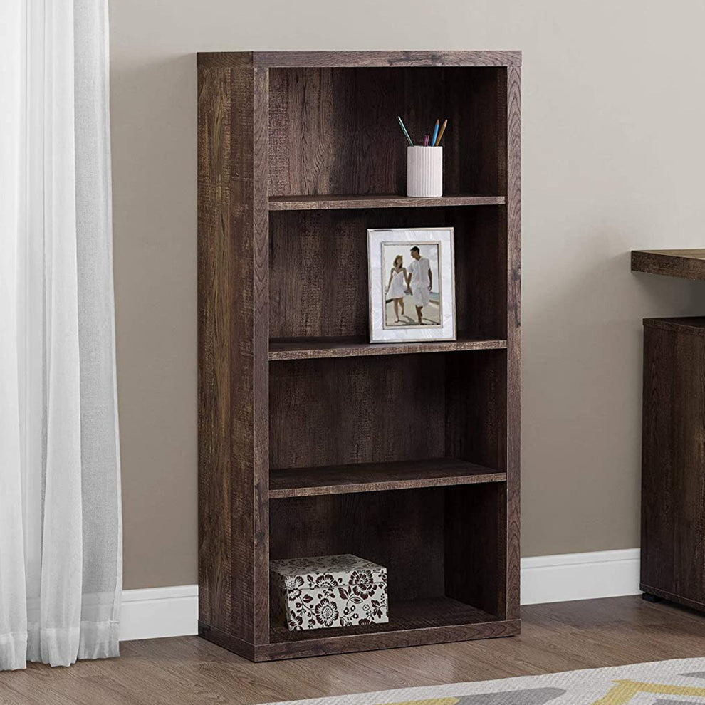 Adjustable Bookshelf By Homeroots | Bookcases | Modishstore