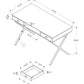47" Rustic Taupe Computer Desk By Homeroots | Desks | Modishstore - 4