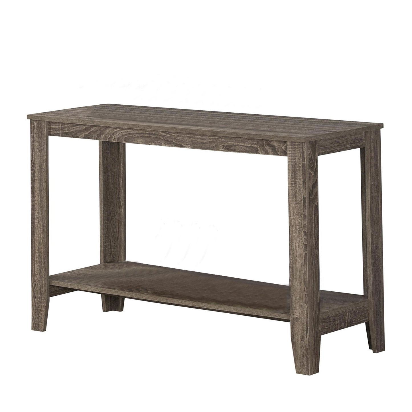 Dark Taupe Finish Accent Table By Homeroots | Console Tables | Modishstore - 5