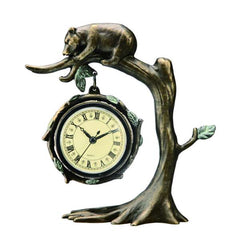 Bear on Tree Clock By SPI Home