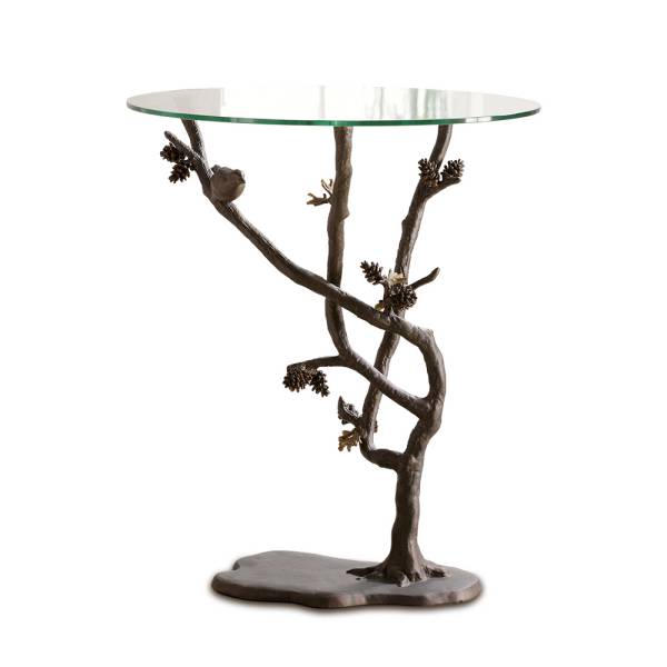 Bird & Pinecone Table By SPI Home | End Tables | Modishstore-2