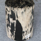 Petrified Wood Log Stool 10"x9"x16"H -PFST0334/23-4