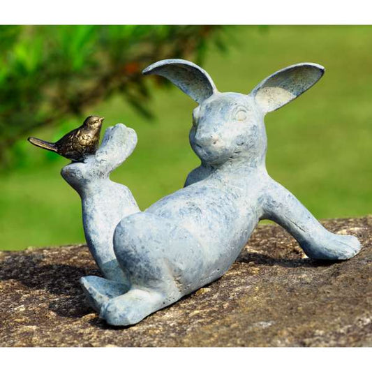 Playful Rabbit Garden Sculpture By SPI Home | Garden Sculptures & Statues | Modishstore