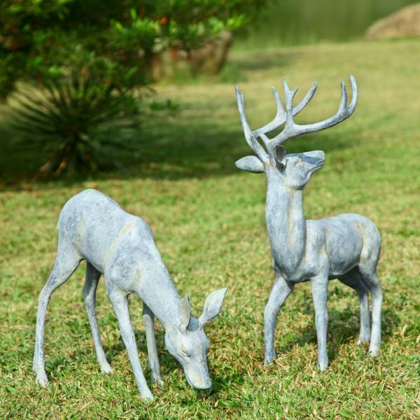 Garden Deer Pair By SPI Home | Animals & Pets | Modishstore