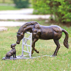 Barnyard Pals Garden Sculpture By SPI Home