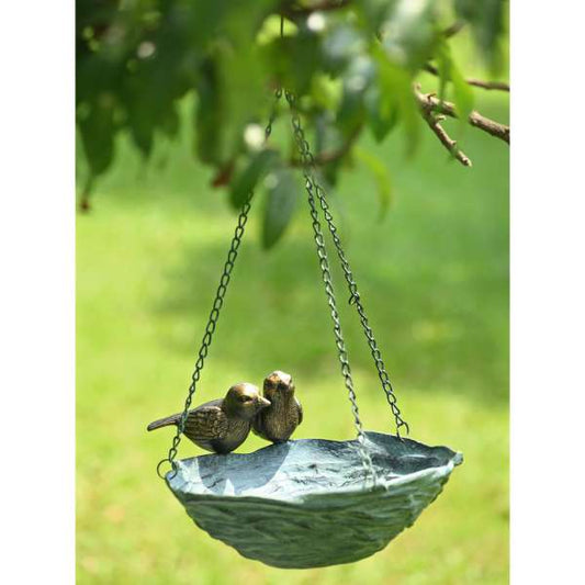 Bird and Nest Hanging Birdfeeder By SPI Home | Outdoor Decor | Modishstore