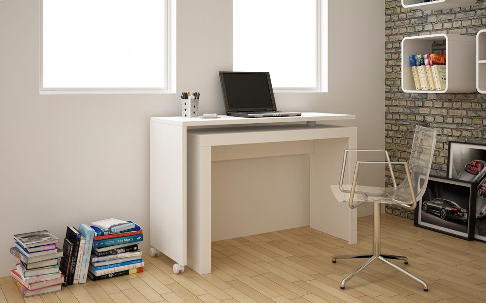 Accentuations by Manhattan Comfort Innovative Calabria Nested Desk | Desks | Modishstore-6