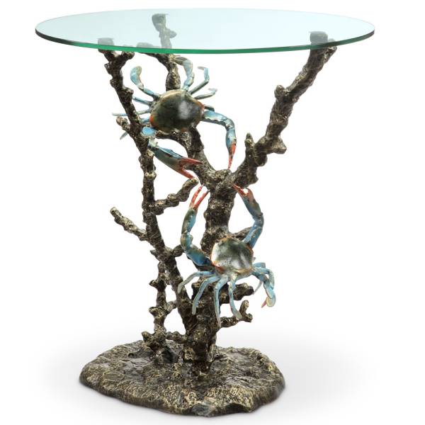 Crabs & Coral End Table By SPI Home | End Tables | Modishstore-3