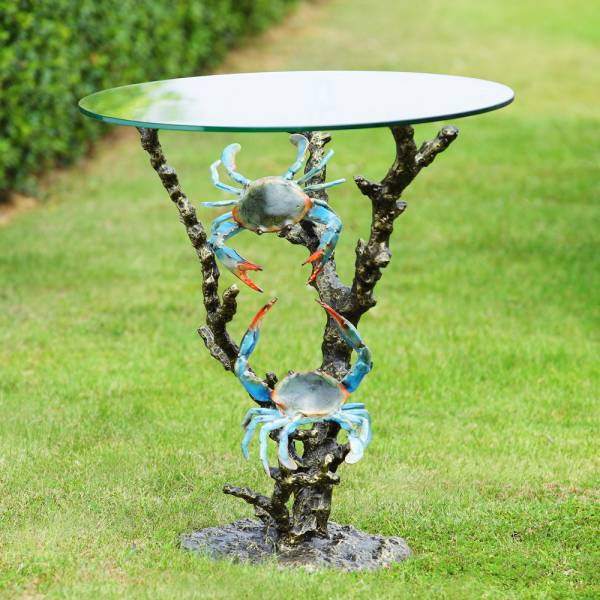 Crabs & Coral End Table By SPI Home | End Tables | Modishstore-4