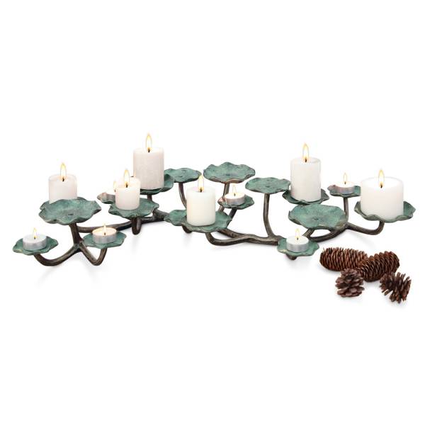 Blossom Pillar Candelabra By SPI Home | Candelabra | Modishstore-2