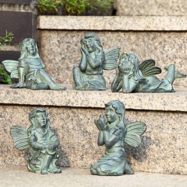 S/5 Garden Fairies By SPI Home | Outdoor Decor | Modishstore-2